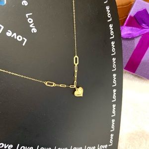 18k real gold necklace
